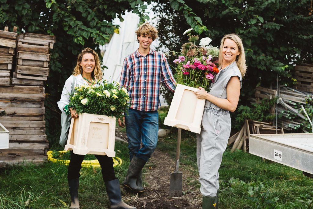Wilderful is hét platform voor biologische bloemen. In samenwerking met lokale kwekers en lokale bloemisten leveren ze seizoensgebonden en natuurvriendelijke bloemen aan consumenten. (Foto: Iris Duvekot)