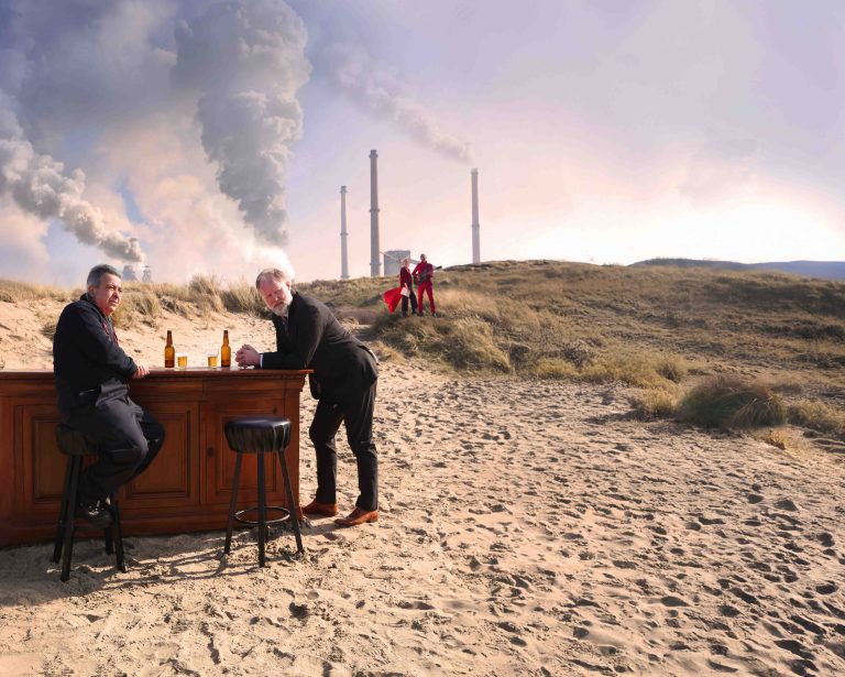 Onder de rook van de Hoogovens
