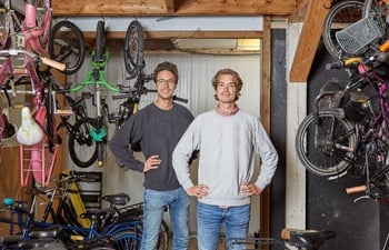 Circulair model voor kinderfietsen